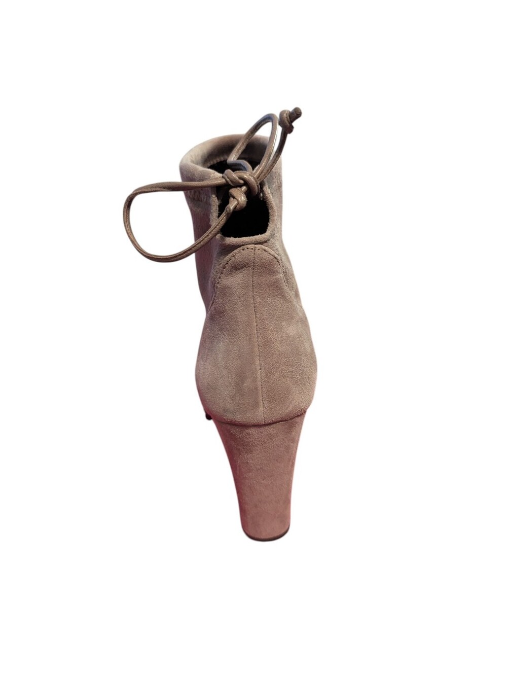 Stuart Weitzman,Glove Bootie,Topo Suede Ankle Boots, Size 8.5 - Picture 5 of 6